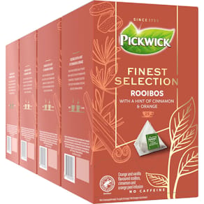 Thee Pickwick Finest Selection, rooibos, pak van 25 zakjes