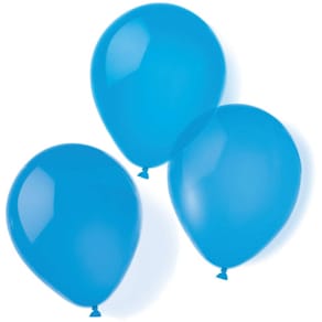 Luftballons Riethmüller, 10 Stück, blau
