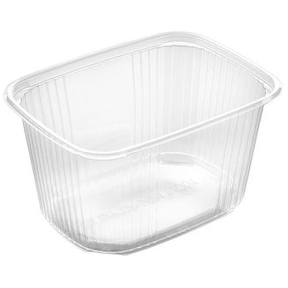 Plastbeger 300ml rektangulær PP (1000)