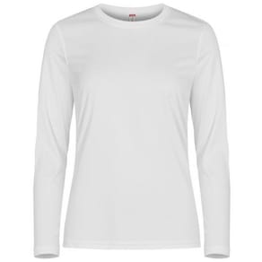 T-shirt funktion LÄ 029041 dam vit XS