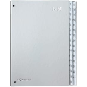 Pultordner PAGNA Color, 32-tlg., silber