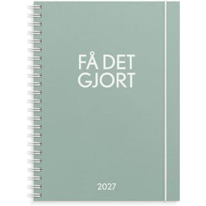 Kalender Få det gjort 2027 grön