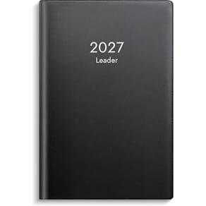 Burde Kalender Leader 2027 plast svart
