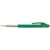 Balpen Bic M10 Clic, 0,4 mm, medium punt, groen