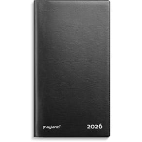 Kalender Mayland 88x166 mm, sort, FSC Mix Credit