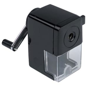 Blyantspidser BNT sort, 12 stk