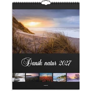 Vægkalender Mayland Dansk natur 2027, 290x392 mm, FSC