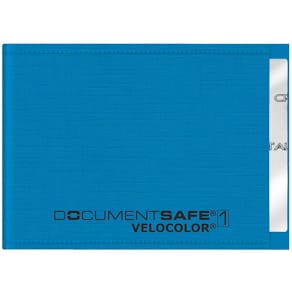 Kreditkartenetui VELOCOLOR Document Safe, blau