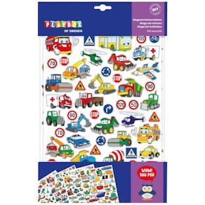 Stickers blandade motiv 500/fp