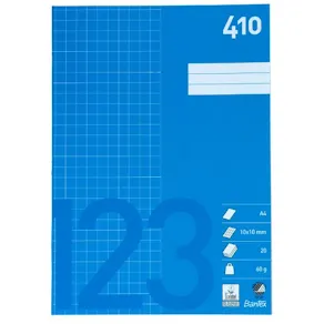 Räknehäfte BANTEX A4 10x10mm rutat