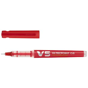 Bläckkulpenna PILOT Hi-Tec V5 röd