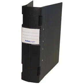 Gaffelpärm KEBAergo A4 80mm Svart/Svart