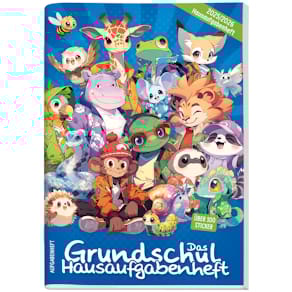 Hausaufgabenheft LERNFREUNDE, A5, 25/26, 56 Blatt