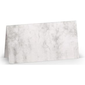 Tischkarte Rössler Paperado, 100 x 100 mm, grau