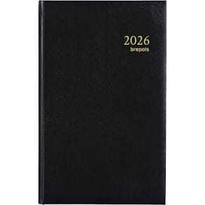 Agenda Brepols Brefix Lima, zwart, 2026