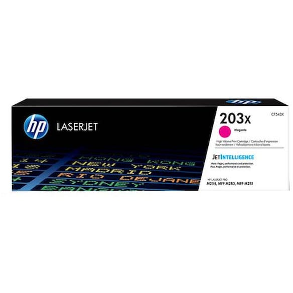 Toner HP CF543X 203X 2.5K Magenta