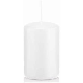 Stumpenkerze Noname, weiß, 50x80 mm, 17 Std. Brenndauer