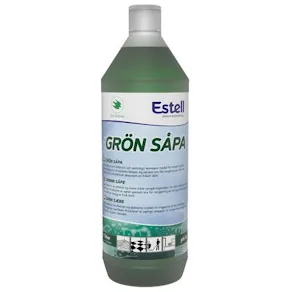 Såpa ESTELL Grönsåpa 1L
