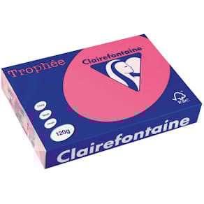 Gekleurd papier Clairefontaine Trophée Intens, A4, 120 g, 250 vel