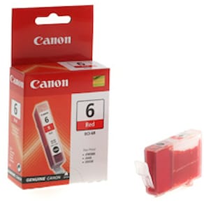 BCI-6R red ink cartridge