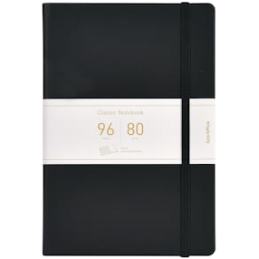 Anteckningsbok Classic A5 linjerad svart