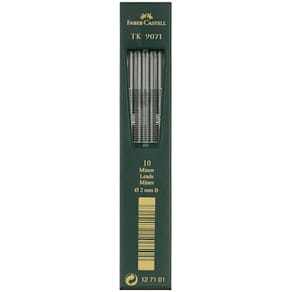Fallminen Faber-Castell TK 9071, 2 mm, B, 10 St.