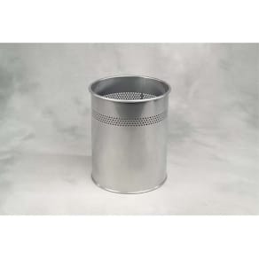 Papirkurv Twinco aluminium/grå, palle 40 stk