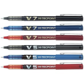 Bläckkulpenna PILOT Hi-Tec V5 Grip svart
