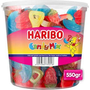 Snoepgoed Haribo Candy mix, emmer van 550 g