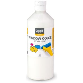 Fönsterfärg CREALL 500ml vit