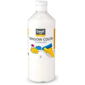 Fönsterfärg CREALL 500ml vit