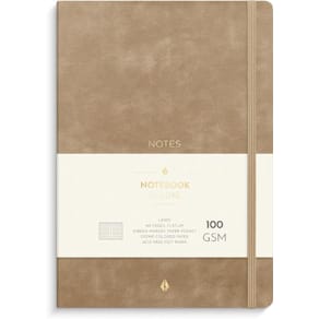 Notatbok BURDE Deluxe A5 Smooth Beige
