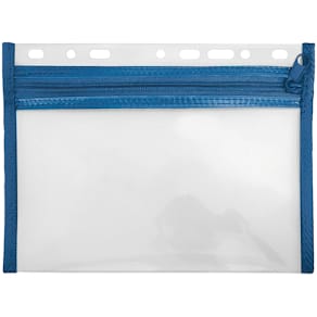 Reißverschlusstasche VELOFLEX VELOBAG XXS, 220x160 mm, blau