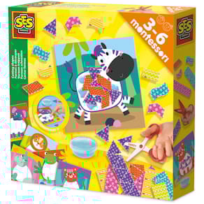 Bastelset SES Creative Montessori Formen schneiden