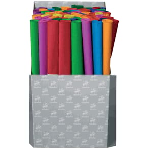 Krepppapier WEROLA, 50 cm x 2,5 m, 11 Farben sortiert
