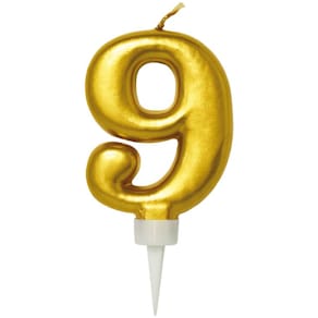 Kakelys JOKER gull 8cm 9