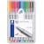 Fineliner Staedtler Triplus, geassorteerde kleuren, opstelbare