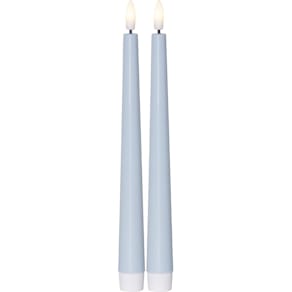 Antikljus STAR T LED Candy 26cm blå 2/fp