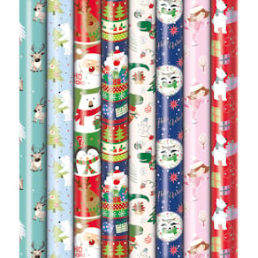 Geschenkpapierrolle ZÖWIE Bambini, Weihnachten, 2 m x 70 cm