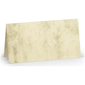 Tischkarte Rössler Paperado, chamois marmora