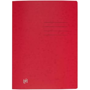 Schnellhefter Oxford TOP FILE+, A4, Karton, dunkelrot