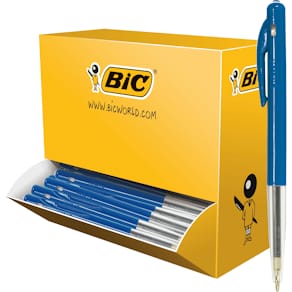 Kulpenna BIC Clic M10 1,0 blå 100/fp