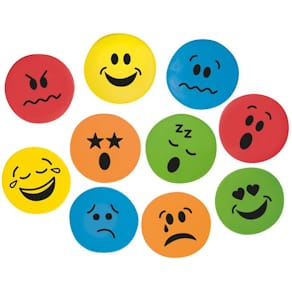 Markeringsplattor Känslor 10 st