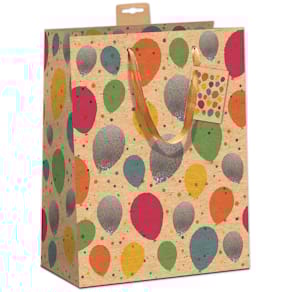 Geschenktragetasche SKORPION Kraftkarton Ballons