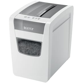 Aktenvernichter Leitz IQ P-4, grau/weiß