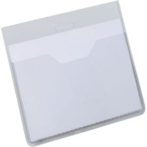 Namnskylt DURABLE med hål 90x60mm