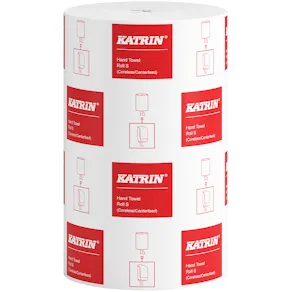 Torkrulle KATRIN Classic S1, centermatad, 1-lag, Ø13cm, 116m/rl, 12rl/FP