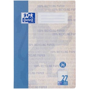 Schreibheft Oxford A4, 16 Blatt, Lineatur 27, liniert, bunt