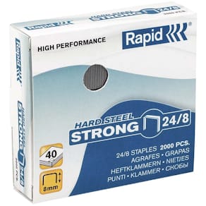 Hæfteklammer Rapid STRONG 23/6–17, 40 ark, 2000 stk