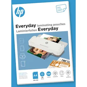 HP Laminat lågvärme A4, 80 mic. (100)